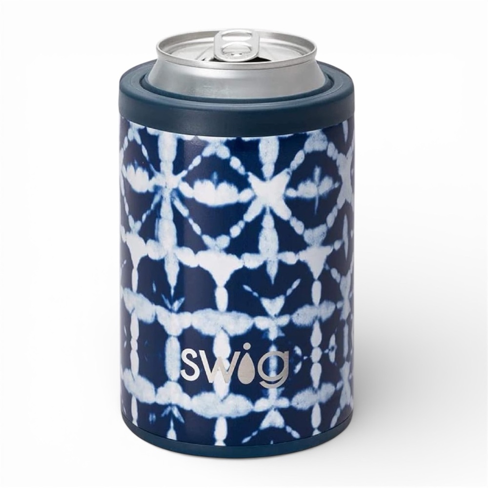 Swig Navy Blue Can Cooler